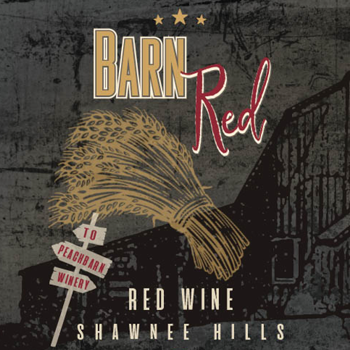 peachbarn barn red wine