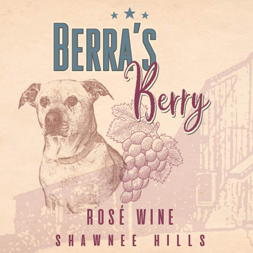 peachbarn berra's berry rose wine