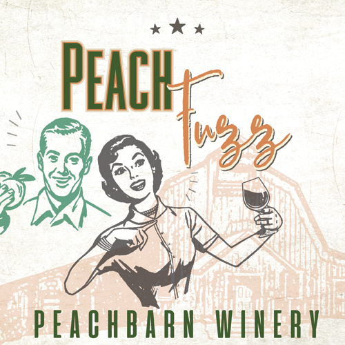 peachbarn peach fizz wine