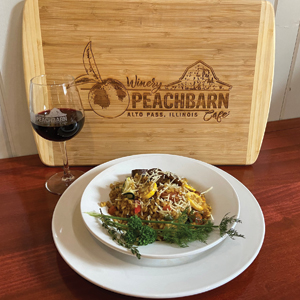 1food peachbarn food on a plate